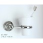 Serie Accessori CELESTE CROMO PORTA BICCHIERE (Cromo / Vetro)
