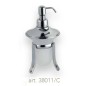 Serie Accessori DAMA con STRASS Appoggio Dispenser (Cromo / Vetro)