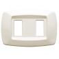 PLACCA MODI' AVORIO 2 POSTI Art. MD282 MASTER