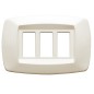 PLACCA MODI' AVORIO 3 POSTI Art. MD283 MASTER