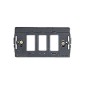 SUPPORTO 3 FORI (Serie 16000) POLICAR.C/VITI Art. 00361 MASTER **COMPATIBILE MAGIC**