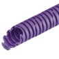 TUBO CORRUGATO Pieghevole  Ø 25 VIOLA per Imp. Elettrico (50ML)