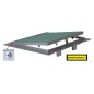 BOTOLA cm  80 x  90 Serie GR RIV13 (RIVETTATA)