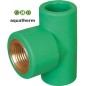 TEE (TIS) PPR FIL/F Ø 20Fx1/2"Fx20F (Art. 25006 AQUATHERM)