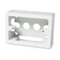 SCATOLA ESTERNA a 3 POSTI 503 BIANCA per PARETE MASTER  (00481)