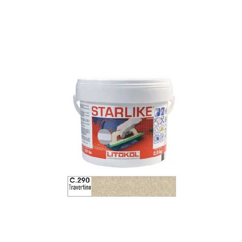 LITOKOL - STARLIKE® C.290 kg.2,5 Travertino - a soli 33,00 € su FESEA online - fesea.shop