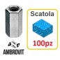 DADO GIUNZIONE  M8x13x30mm ZN (63348) Confezione 100pz