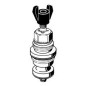 VITONE CORTO 3/4"per RUBINETTO D’ARRESTO in PPR (Art. 40875 AQUATHERM)