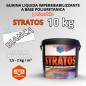 STRATOS - 10 KG Guaina Liquida BIANCA Pedonabile