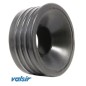 MORSETTO GOMMA NERA 46x24-32 PP (per scarichi / curve Tecniche)