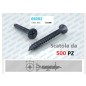 VITE AutoFilettante TSP 3,5x 55 mm Nere Fosfatate per CARTONGESSO (PH2) 06052Confezione da  500pz