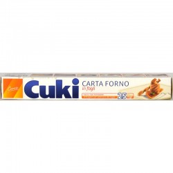 CUKI - CUKI CARTA FORNO IN FOGLI 25fogli - cm 33x38 9,5metri - a soli 1,30 € su FESEA online - fesea.shop