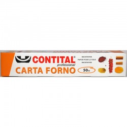 CONTITAL - CARTA FORNO 50m LARGHEZZA 40cm FORMATO PROFESSIONALE - a soli 7,00 € su FESEA online - fesea.shop