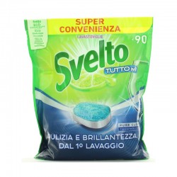 SVELTO - SVELTO TABS 90 LAVAGGI TUTTO IN 1 LIMONE 1375gr - a soli 11,50 € su FESEA online - fesea.shop
