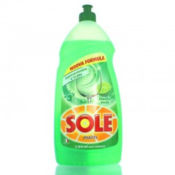 SOLE - SOLE DETERSIVO PIATTI LIQUIDO LIMONE VERDE 1100ml - a soli 1,00 € su FESEA online - fesea.shop