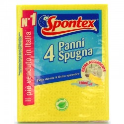 SPONTEX - PANNISPUGNA SPONTEX Extra Assorbente Confezione 4pz - a soli 1,20 € su FESEA online - fesea.shop