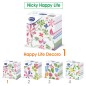TOVAGLIOLI DECORO D1 33x33 1 VELO NICKY HAPPY LIFE  70pz
