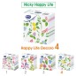 TOVAGLIOLI DECORO D4 33x33 1 VELO NICKY HAPPY LIFE  70pz