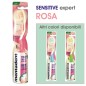 SPAZZOLINO DENTI MENTADENT SENSITIVE expert SOFT con COPRISETOLE Bianco e ROSA