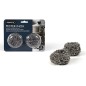 SPUGNA ACCIAIO "PERFETTO MISTER INOX" LA PIACENTINA (Art. 0279F) 2pz da 20gr