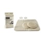 FIBRAMAGICA SCOLAPIATTI MICROFIBRA MULTIUSO 40x50cm LA PIACENTINA Colore: BEIGE