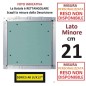 BOTOLA cm  21 x 230 Serie AK Lux13 **PERSONALIZZATA**