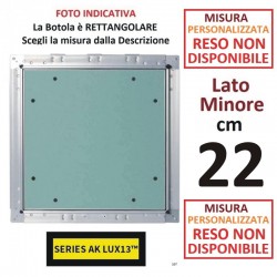 AKIFIX - BOTOLA cm 22 x 130 Serie AK Lux13 **PERSONALIZZATA** - a soli 110,60 € su FESEA online - fesea.shop