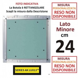 AKIFIX - BOTOLA cm 24 x 130 Serie AK Lux13 **PERSONALIZZATA** - a soli 111,40 € su FESEA online - fesea.shop