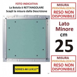 AKIFIX - BOTOLA cm 25 x 130 Serie AK Lux13 **PERSONALIZZATA** - a soli 111,80 € su FESEA online - fesea.shop