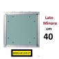 BOTOLA cm  40 x  40 Serie AK Lux13 QUADRATA