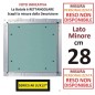BOTOLA cm  28 x 130 Serie AK Lux13 **PERSONALIZZATA**