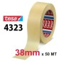 NASTRO CARTA TESA 38mm - 50MT CARTA ADESIVA 4323 MASCHERATURA UNIVERSALE