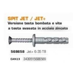TASSELLO SPIT JET + 6x35/8 TB (568658) (Confezione da 200pz)