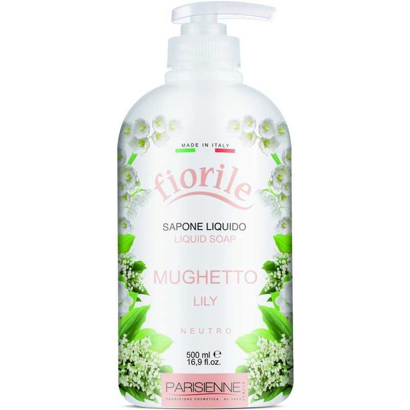 PARISIENNE - PARISIENNE FIORILE SAPONE LIQUIDO MANI NEUTRO MUGHETTO LILY 500ml - a soli 1,20 € su FESEA online - fesea.shop