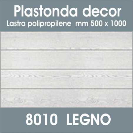Polimark - Plastonda decor LEGNO (8010) PANNELLO DECORATIVO cm 50x100