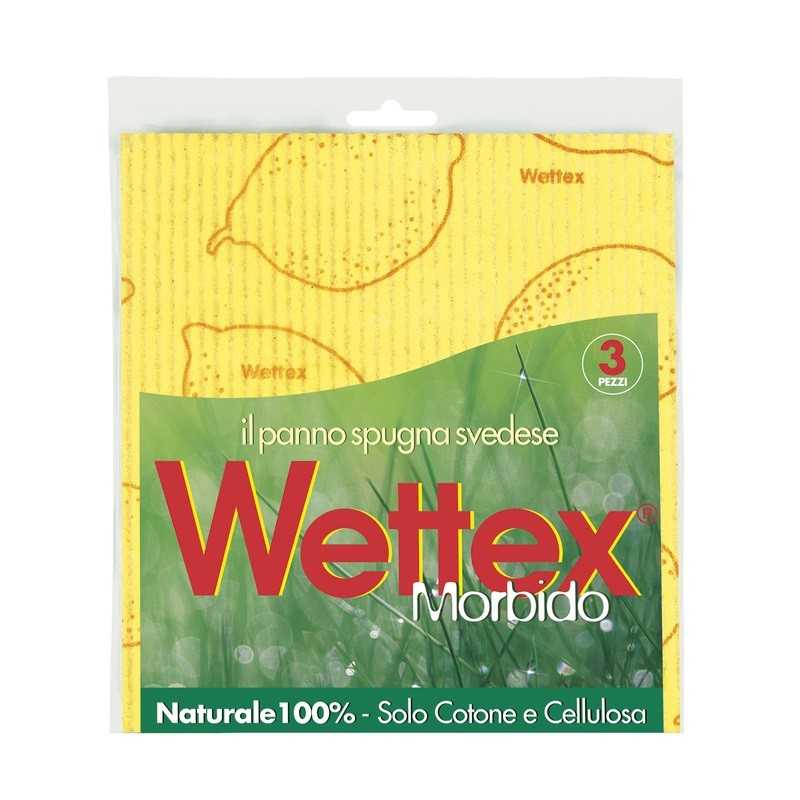 WETTEX - WETTEX Morbido pannospugna 3pz - a soli 1,40 € su FESEA online - fesea.shop