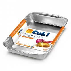 CUKI - CUKI TEGLIE EXTRA ALLUMINIO alto spessore (8 porzioni) 2pezzi - a soli 2,50 € su FESEA online - fesea.shop