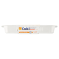 CUKI VASCHETTE ALLUMINIO (R74G) ultra forza CON MANICI LT 5,0 (cm 39,6x33,5x5) per 12 PORZIONI 2pezzi