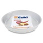 CUKI VASCHETTE ALLUMINIO ultra forza (T10G) forno e microonde TORTA GRANDE per 10 porzioni LT 2,16 (cm Ø28,8 x H4,1) 2pezzi