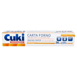 CUKI - CUKI PROFESSIONAL CARTA FORNO ANTIADERENTE H 36cm - 50Metri FORMATO PROFESSIONALE - a soli 7,70 € su FESEA online - fe...