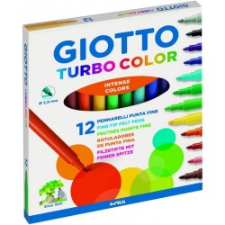 GIOTTO FILA - GIOTTO TURBO COLOR 12pz - a soli 1,90 € su FESEA online - fesea.shop