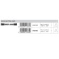 Tubo Doccia SPIRAL BLACK FLESSIBILE DOCCIA FF cm 200 Attacco Conico F x  1/2"F FK½"A – FGK½"  2000mm CHROMALUX