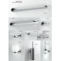 Accessori Bagno Serie MEDEA Kit 8pz MEDEA cromo