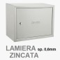 CASSETTA PER CONTATORI ACQUA 30x40cm (profonda 20cm) ZINCATA