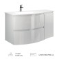 MOBILE SOSPESO 105cm serie ARMONIA (LIPARI) BIANCO