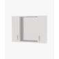 SPECCHIO 2 ANTE - BIANCO Art. 960LED cm 77x15,5x57