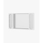 SPECCHIO 2 ANTE ad INGLESINA - BIANCO Art. 943LED per BAGNO cm 92x15,5x57