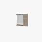 SPECCHIO 1 ANTA DESTRA Art. 4295 Rovere Fumo cm 58x15,5x57
