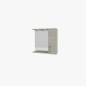 SPECCHIO 1 ANTA DESTRA Art. 4495 Rovere Grigio cm 58x15,5x57
