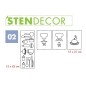 STENDECOR 02 - SERIE PENTOLE confezione 7pz